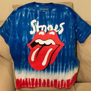 Rolling Stones 2019 NO FILTER TOUR Tie Dye T-shirt Mens XXL